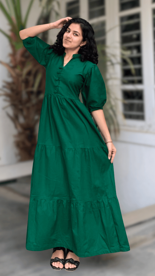 Forest Green Maxi Dress
