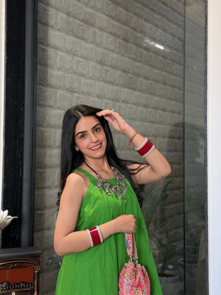 GREEN KIWI MAXI DRESS