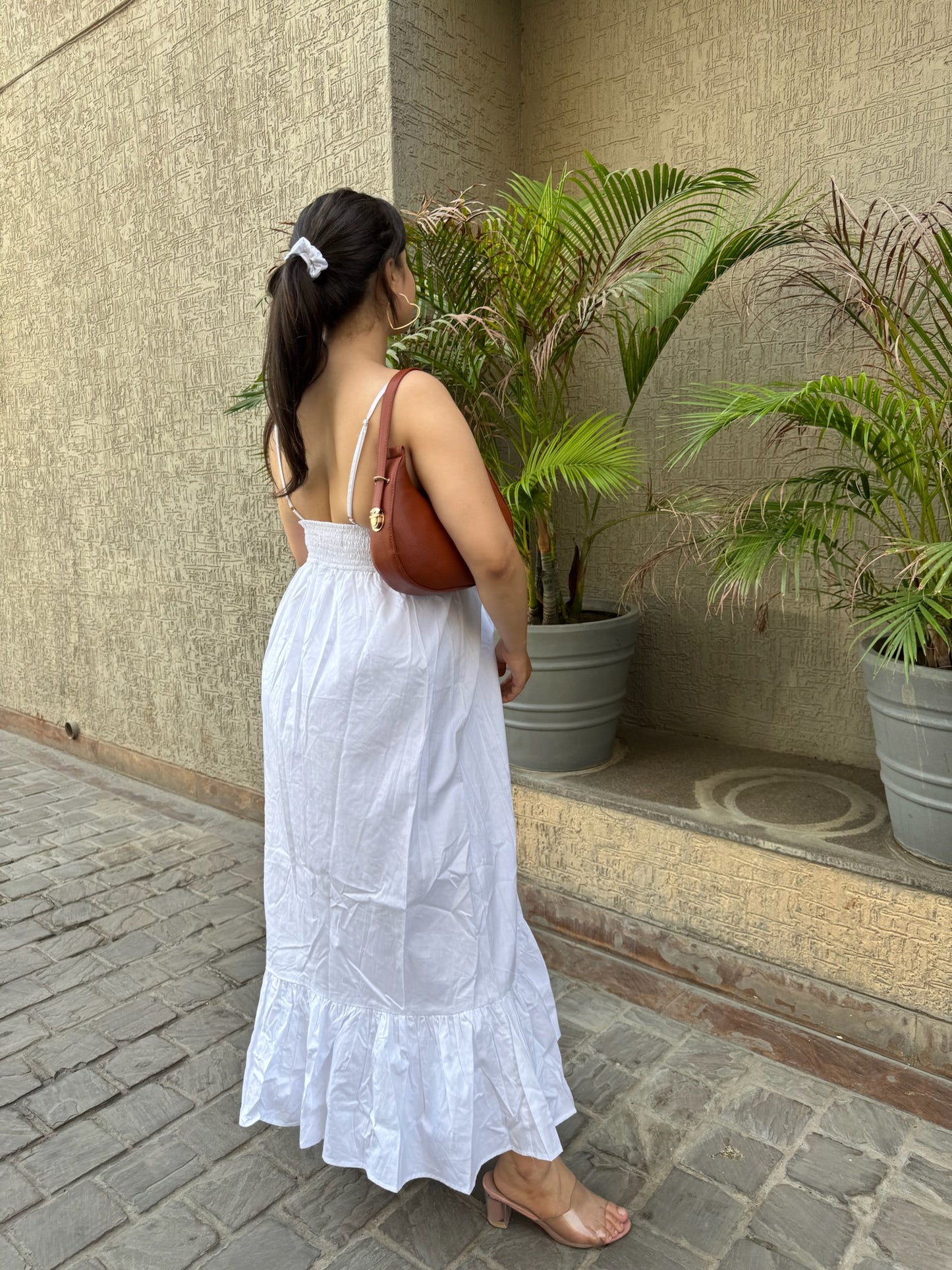 Myra White Slip Dress