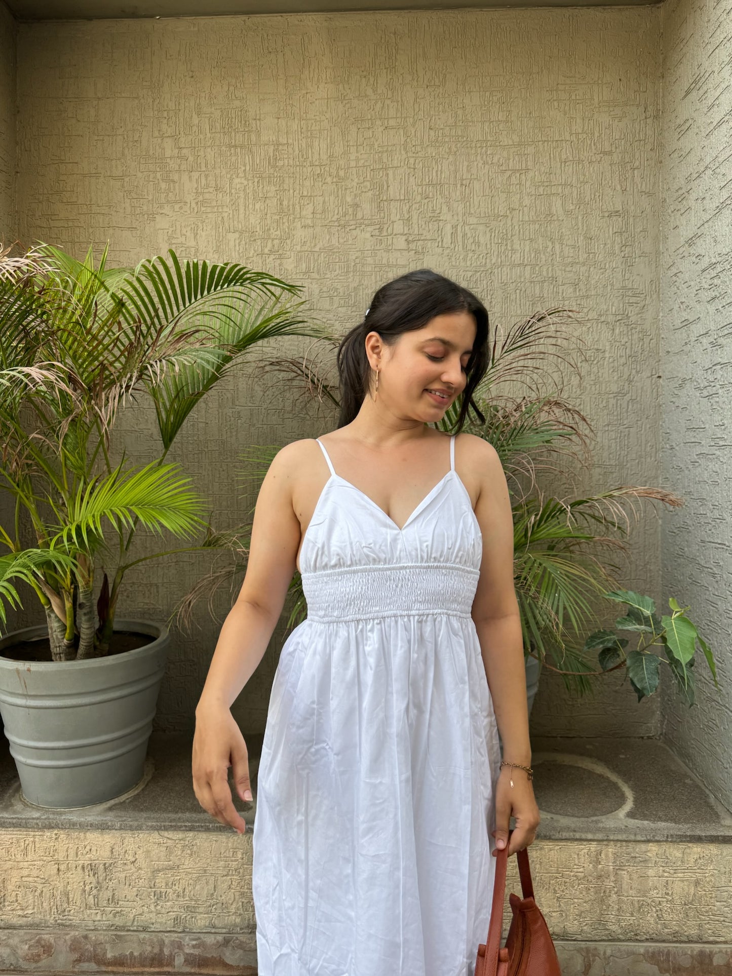 Myra White Slip Dress