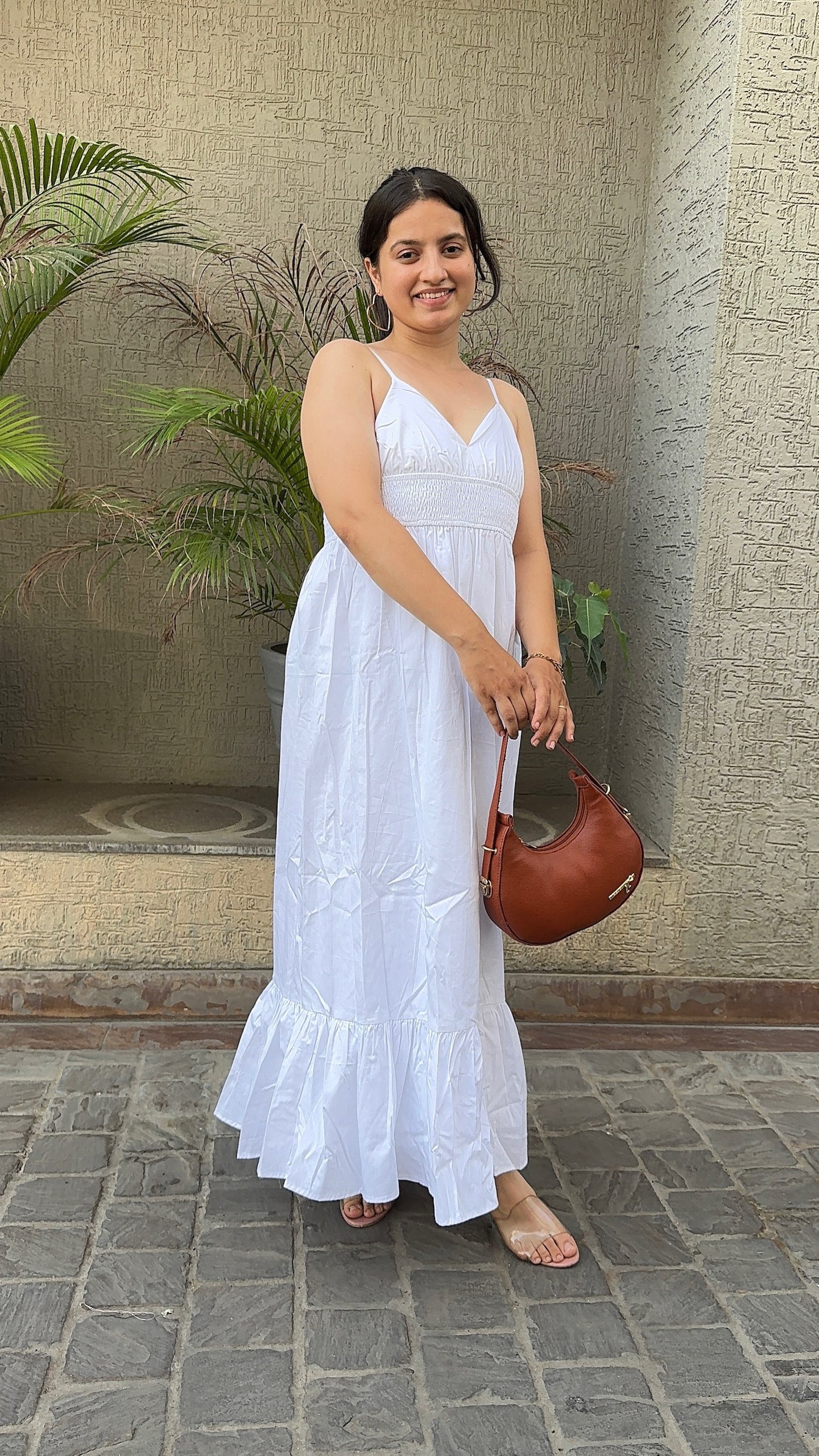 Myra White Slip Dress
