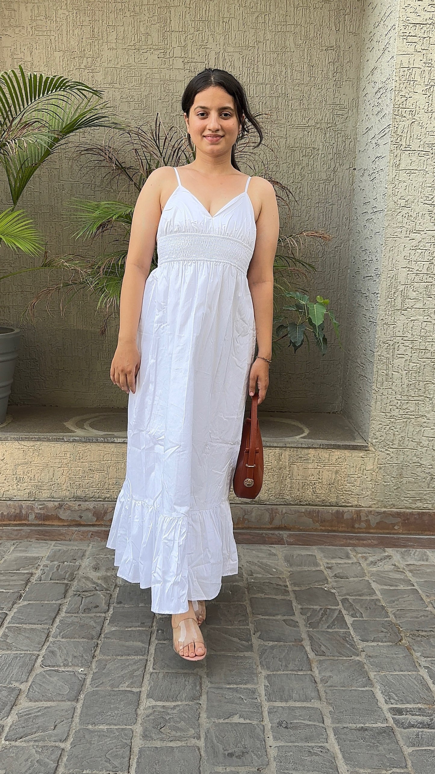 Myra White Slip Dress