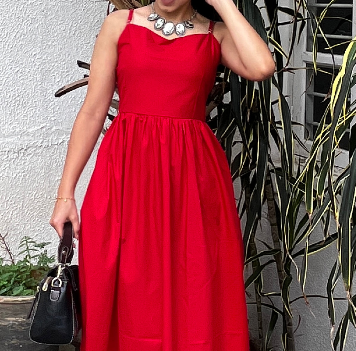 Red Maxi Dress
