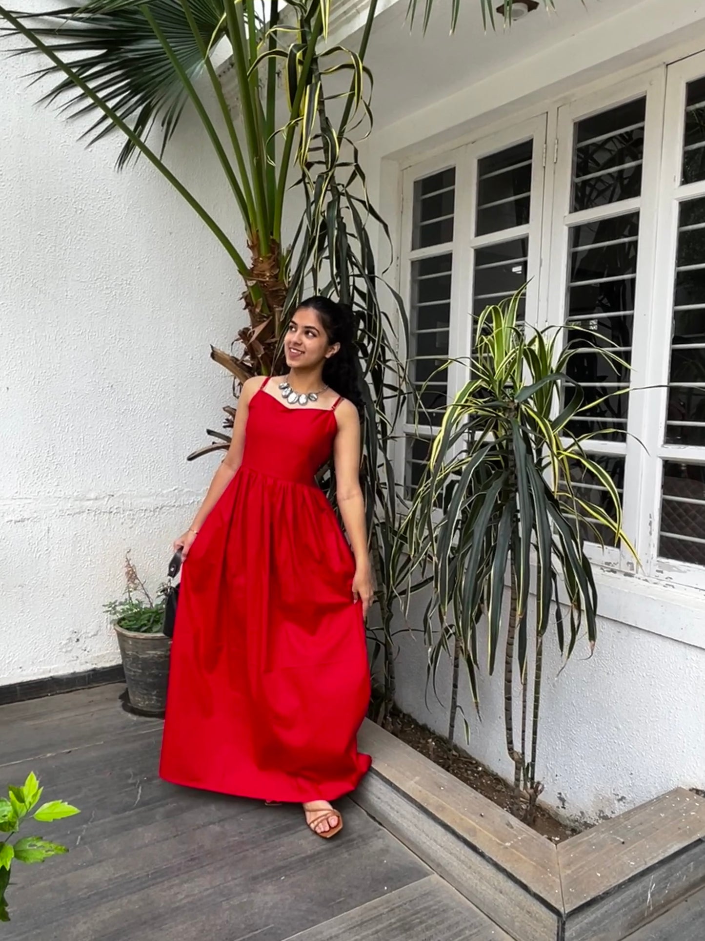 Red Maxi Dress