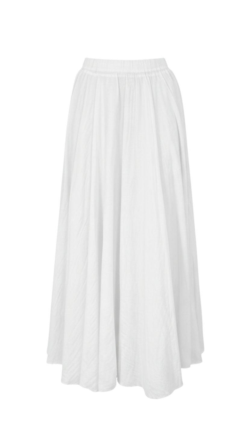 Mulmul White Skirt