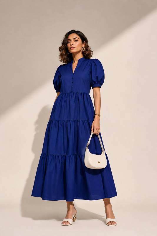 Royal Blue Maxi Dress