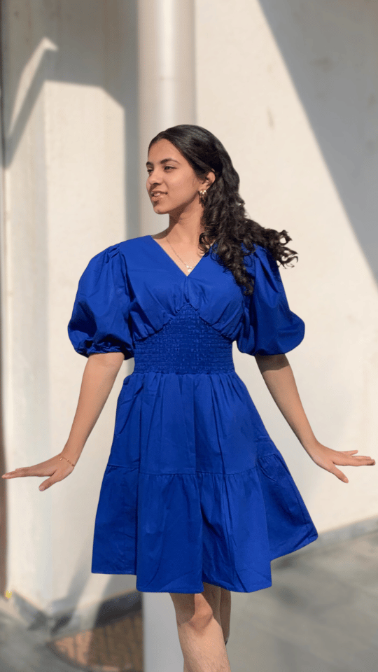 Natalia Royal Blue Dress