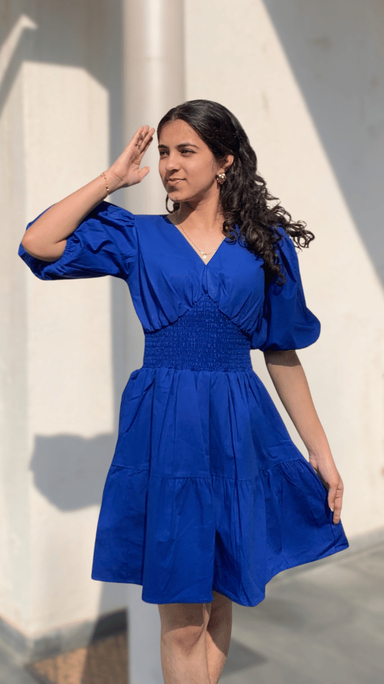 Natalia Royal Blue Dress