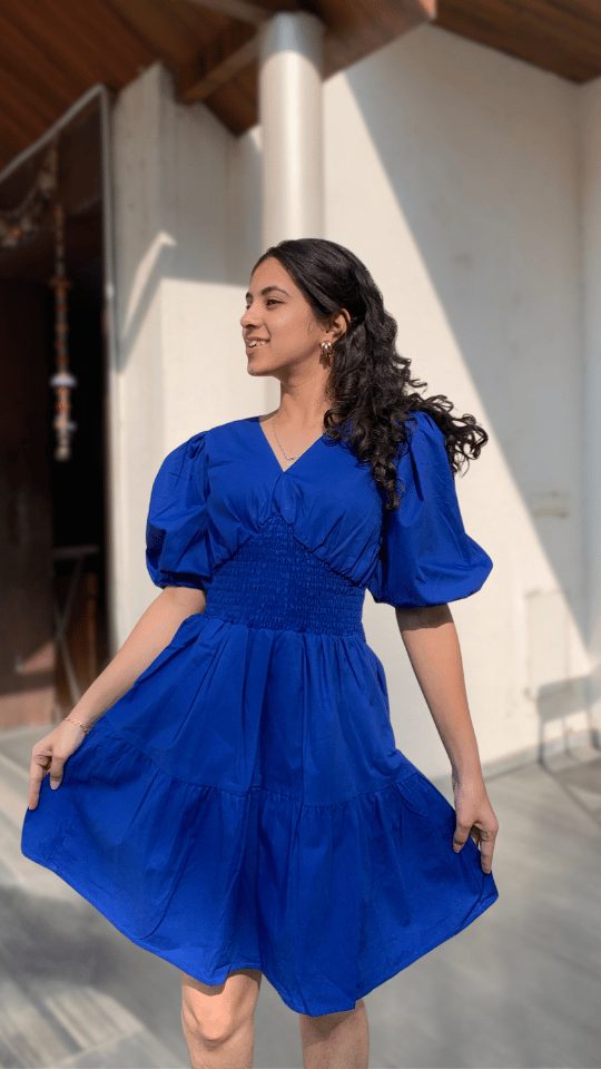 Natalia Royal Blue Dress