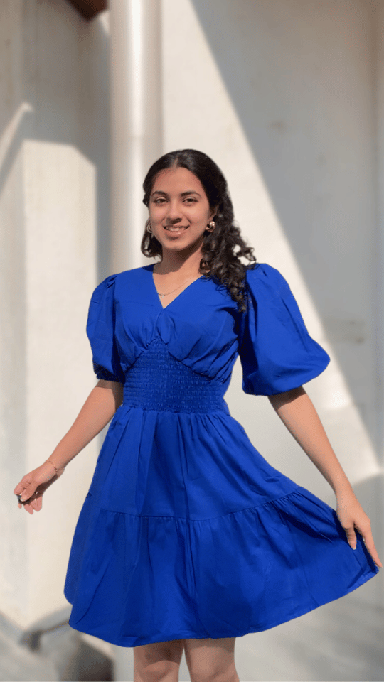 Natalia Royal Blue Dress