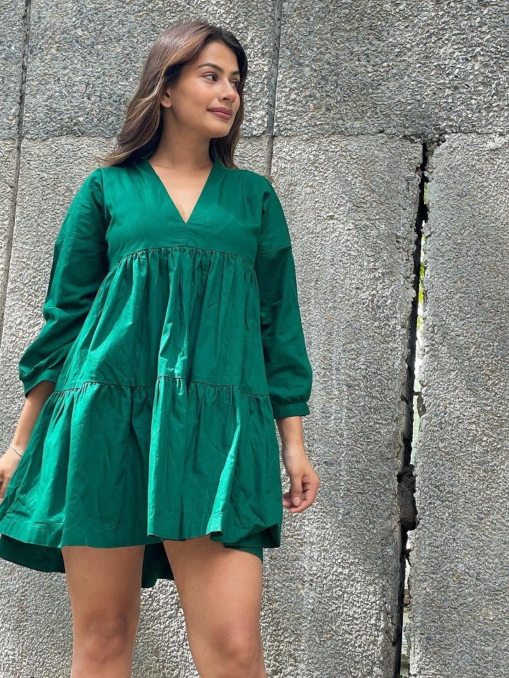 Cleo Green Dress