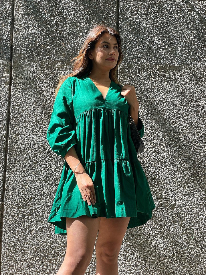 Cleo Green Dress