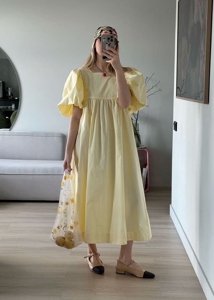 Butter Yellow Daze Maxi Dress