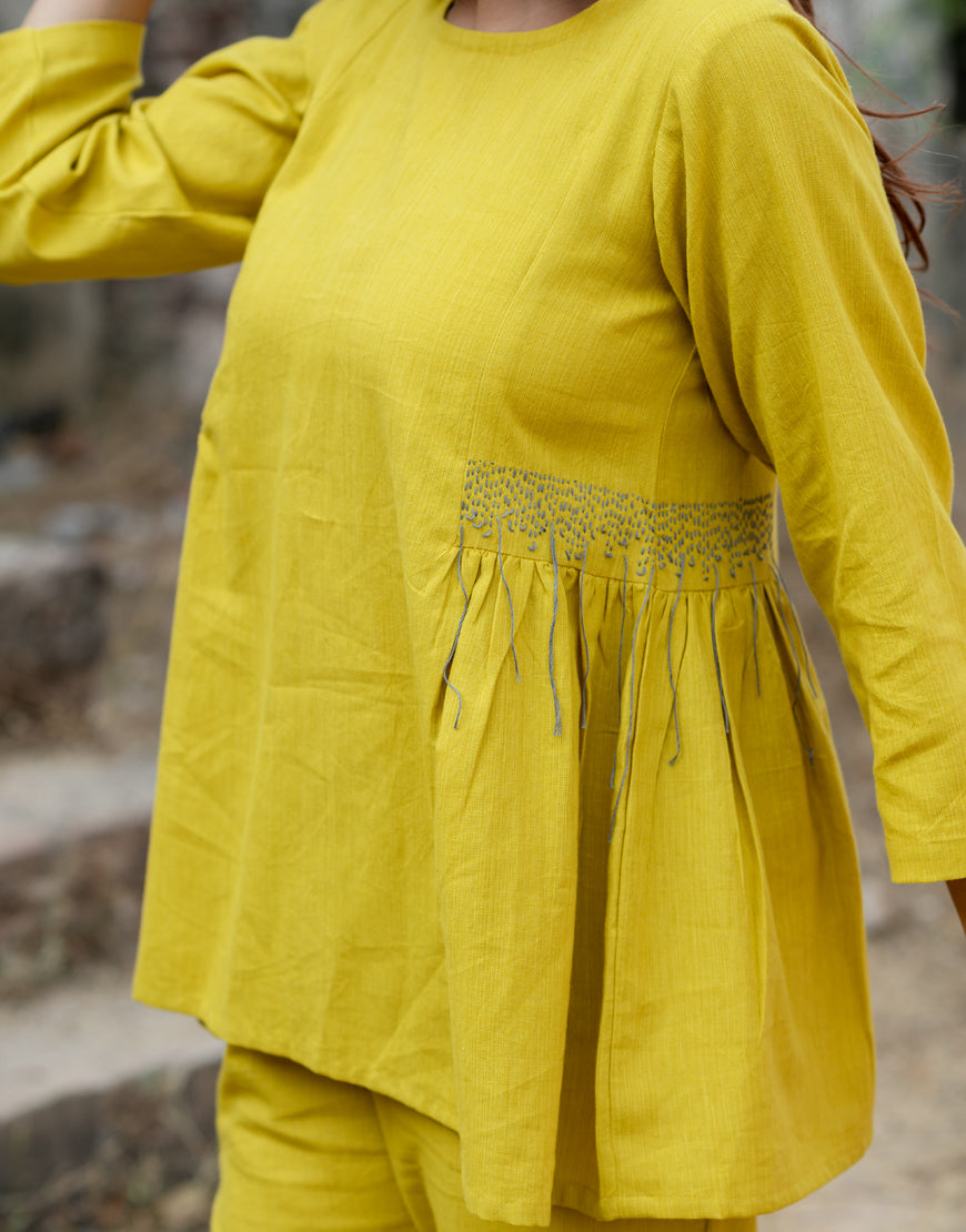 Canary Yellow Co-ord Set