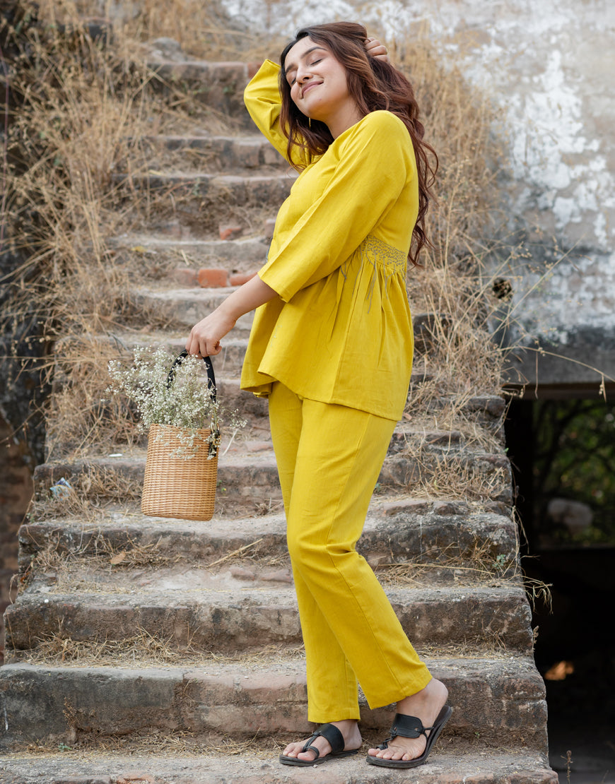 Canary Yellow Co-ord Set