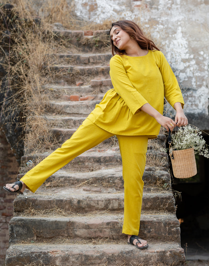 Canary Yellow Co-ord Set