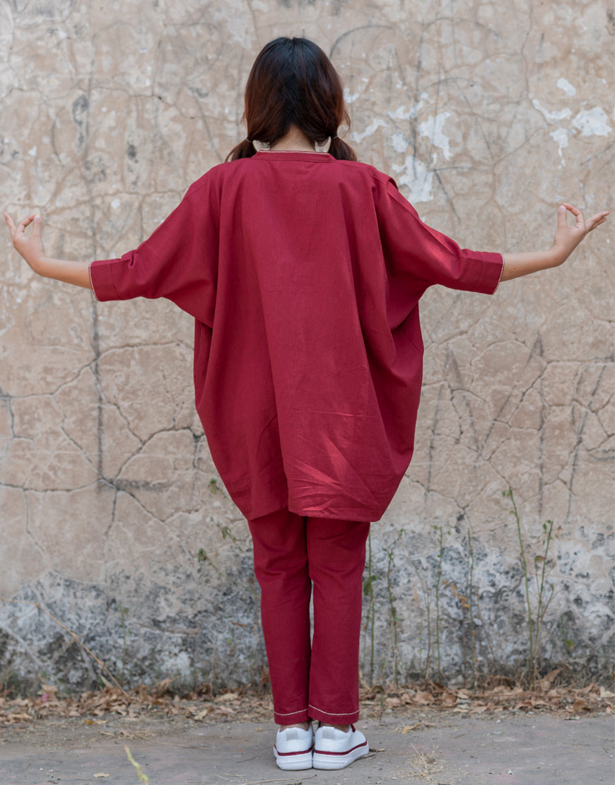 Cherry Red Co-ord Set