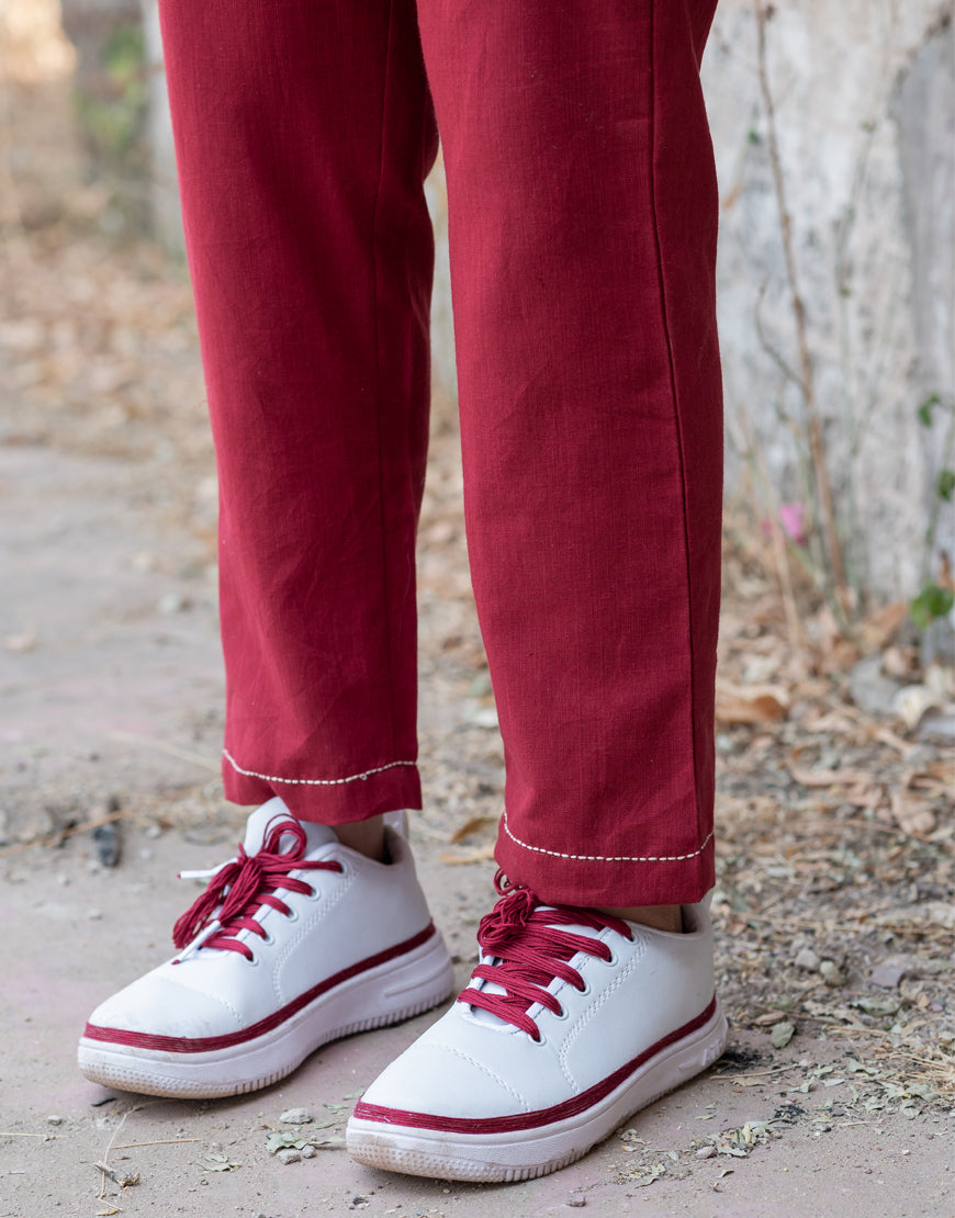 Cherry Red Co-ord Set