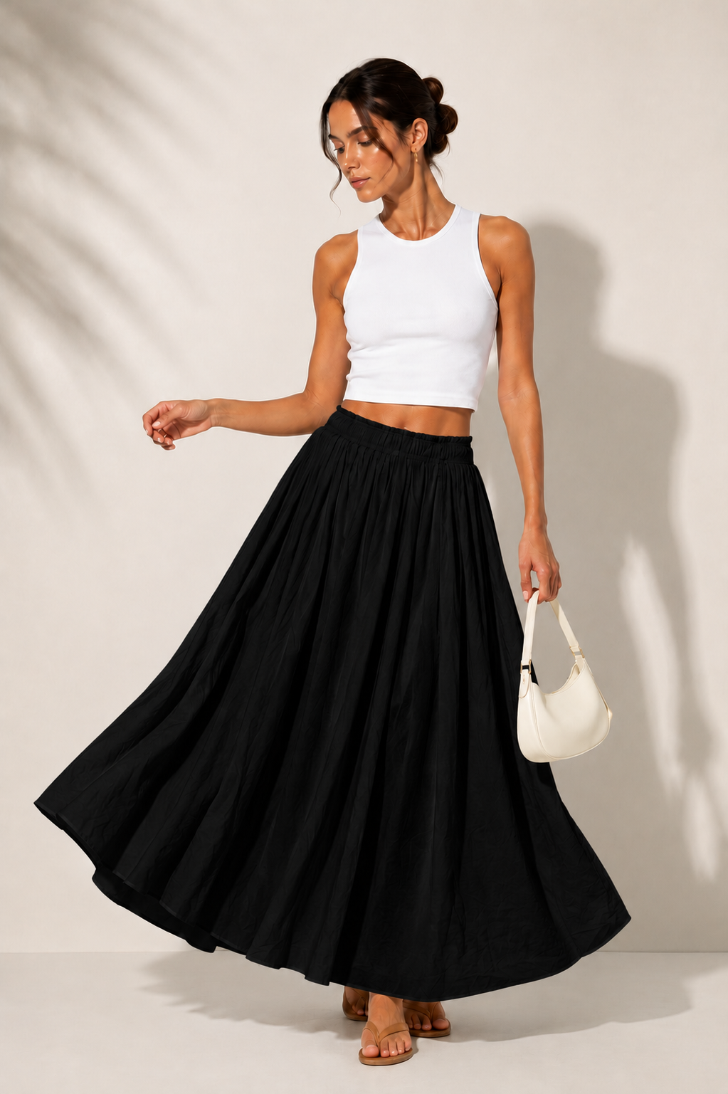 Mulmul Black Skirt