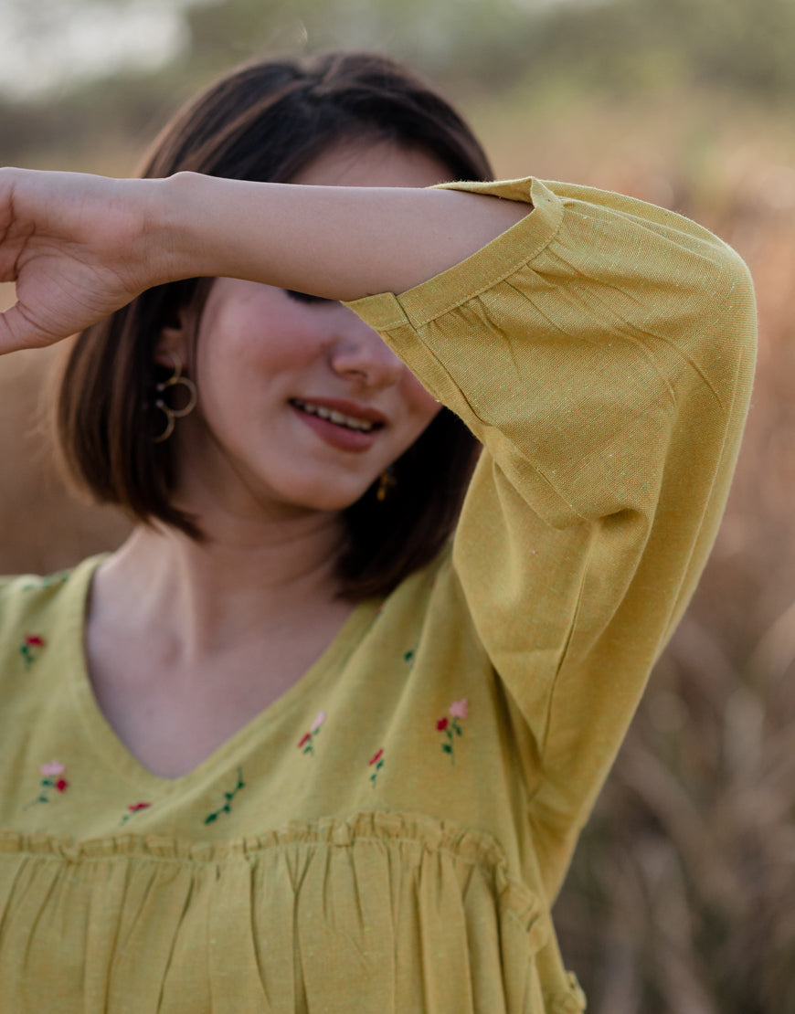 Granola Yellow Dress