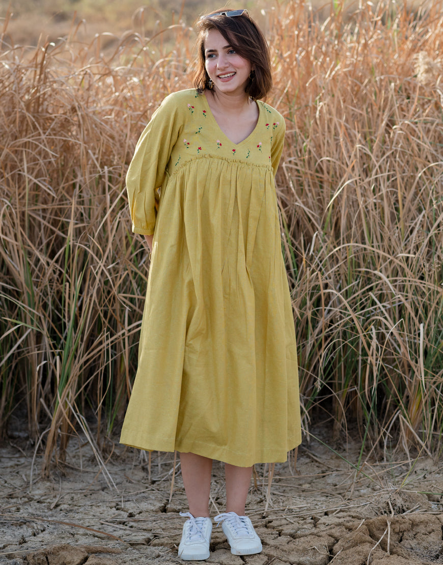 Granola Yellow Dress