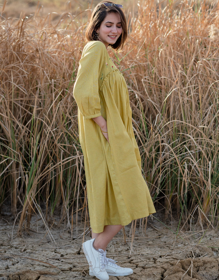 Granola Yellow Dress