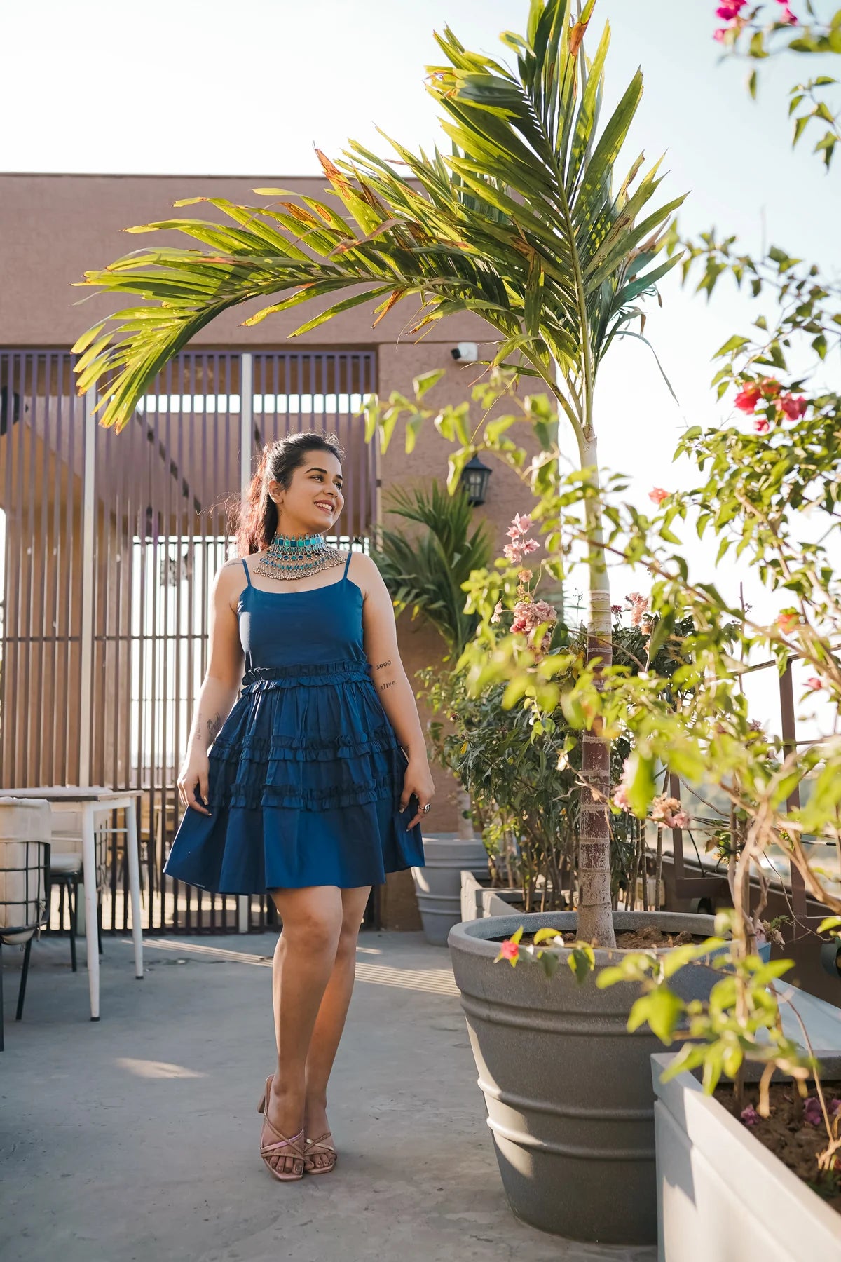 Grace Dress Blue