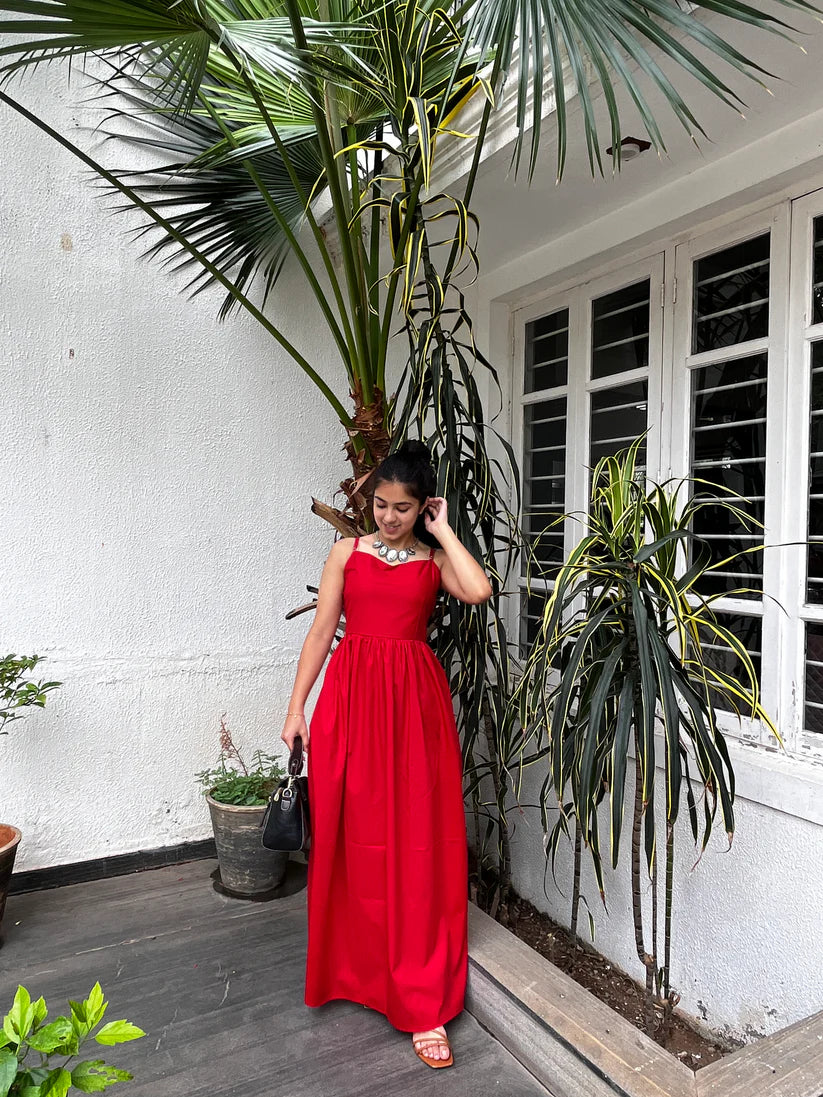 Sunbeam Red Dress