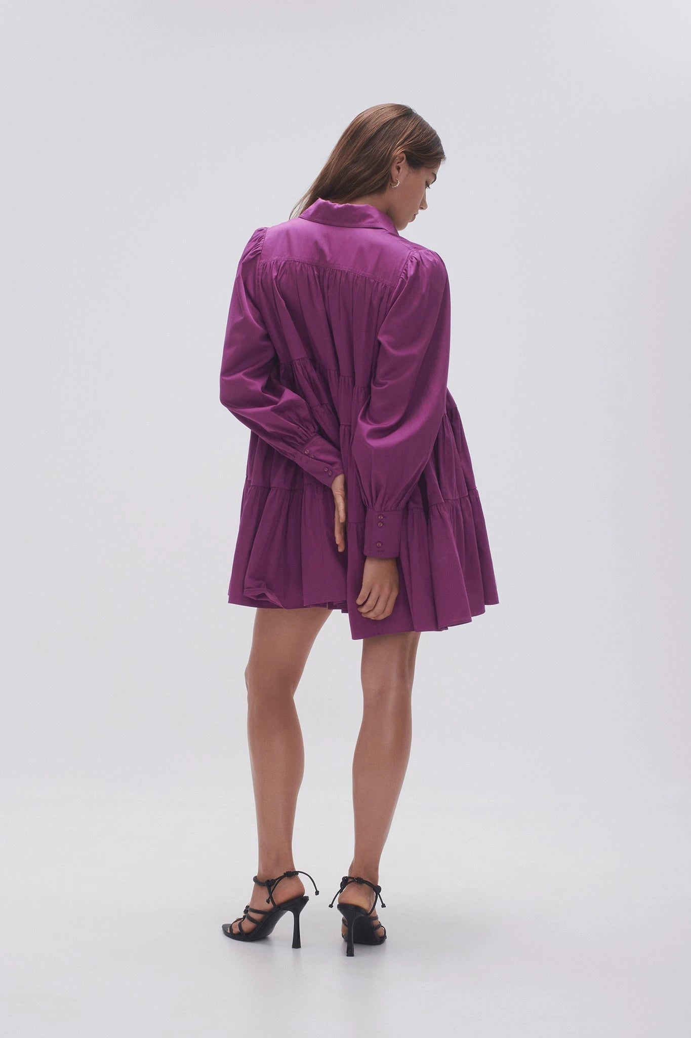 Plum Purple Smock Dress