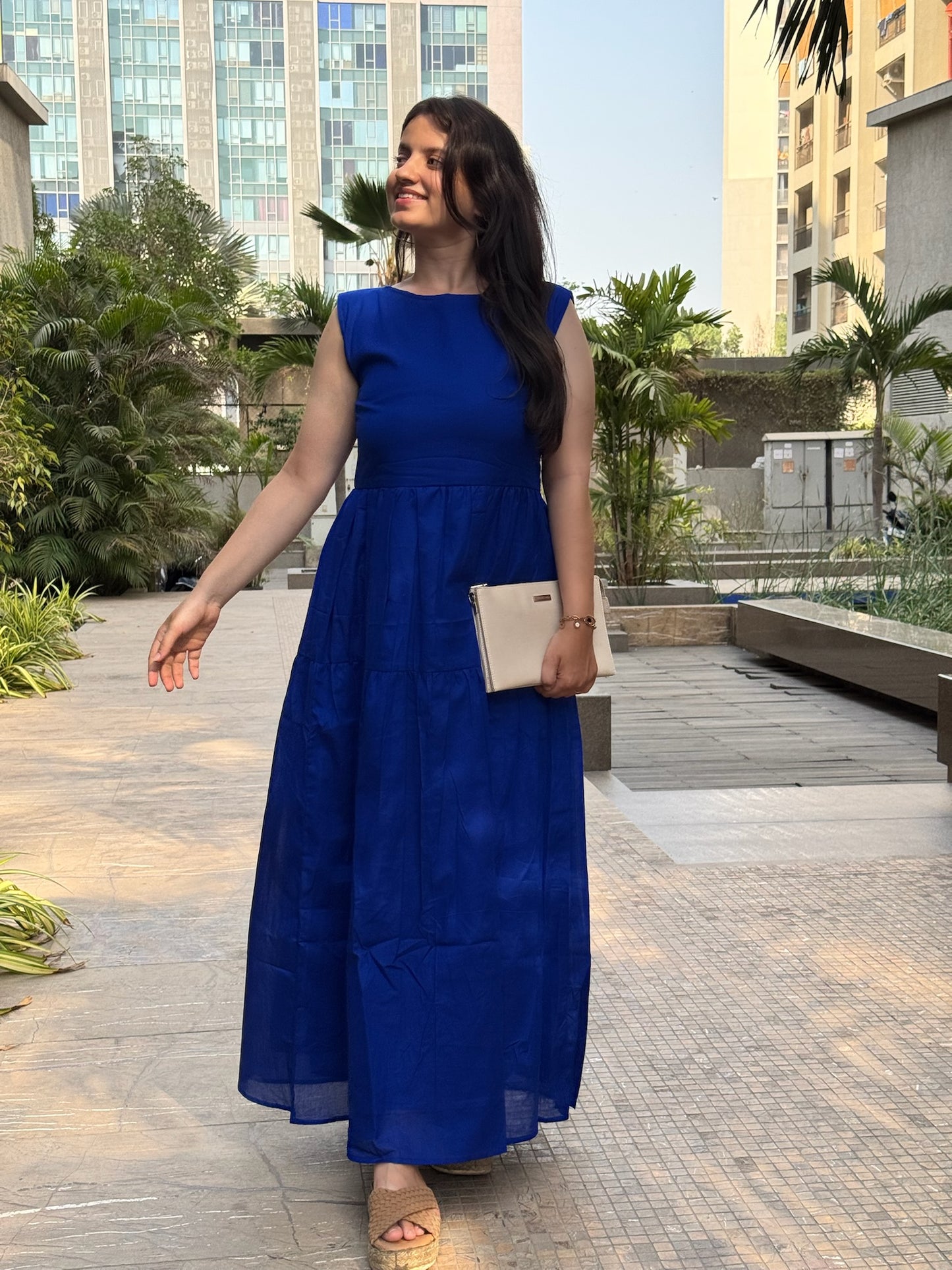 Royal Blue Summer Maxi