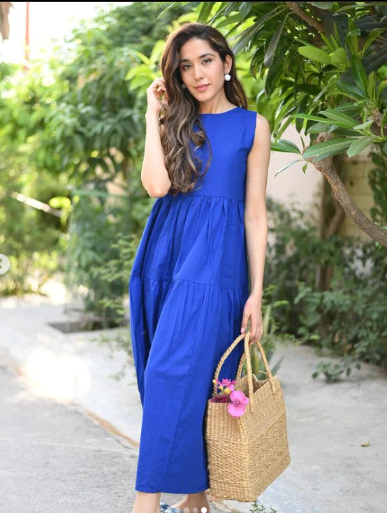 Royal Blue Summer Maxi