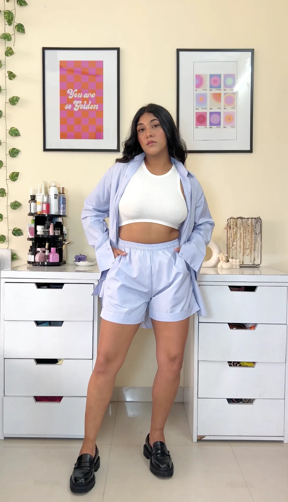 Blue co-ord set