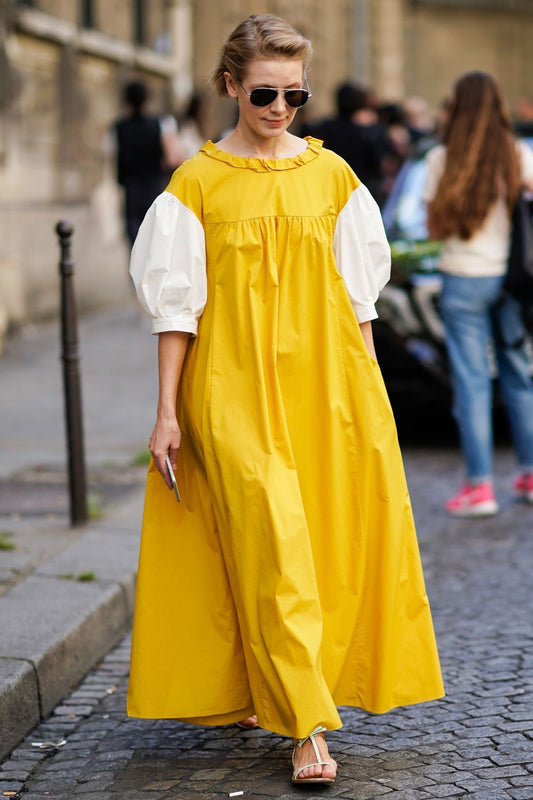 Yellow Maxi Summer Dress