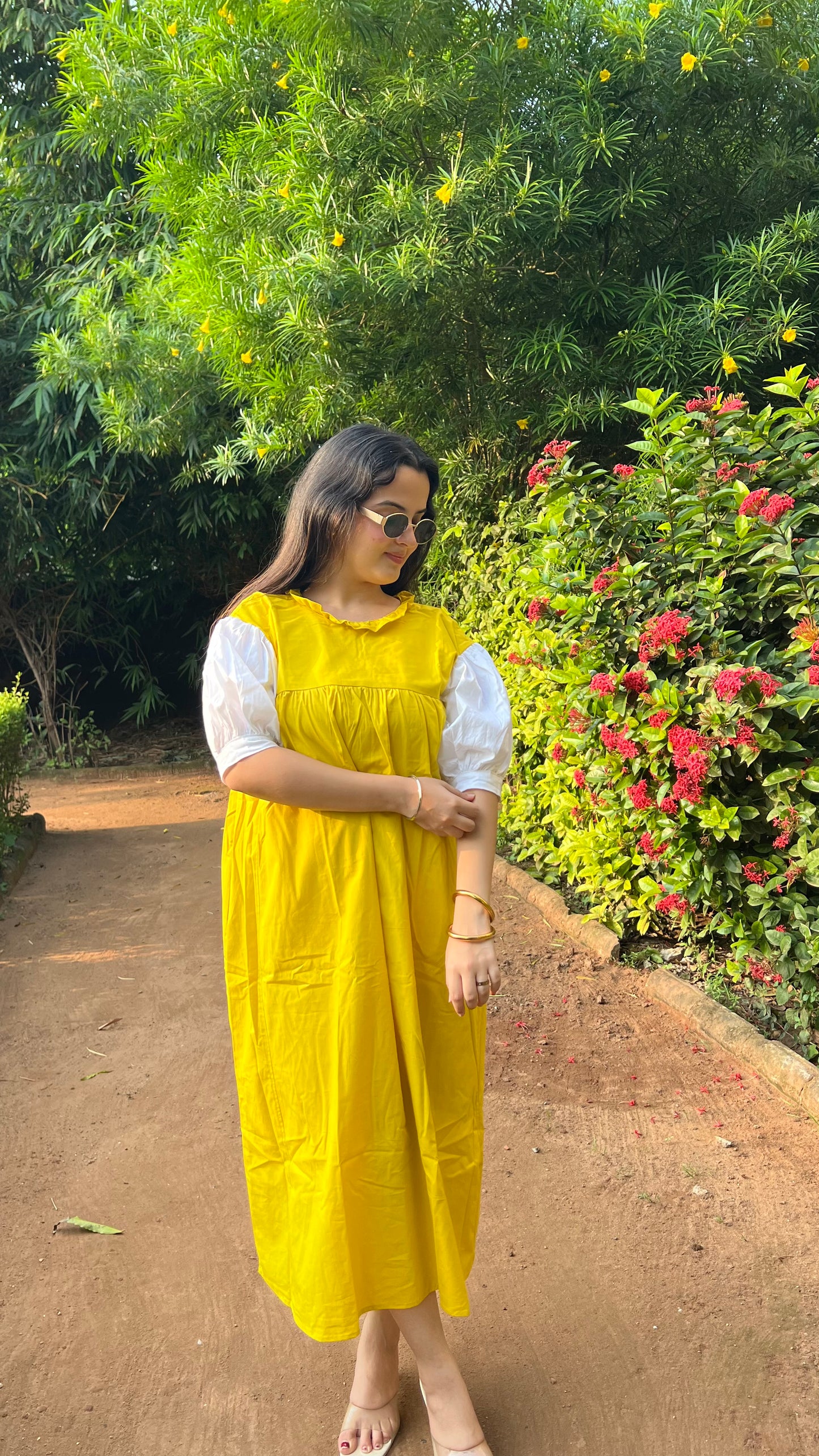 Yellow Summer Maxi Dress