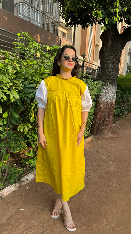 Yellow Summer Maxi Dress
