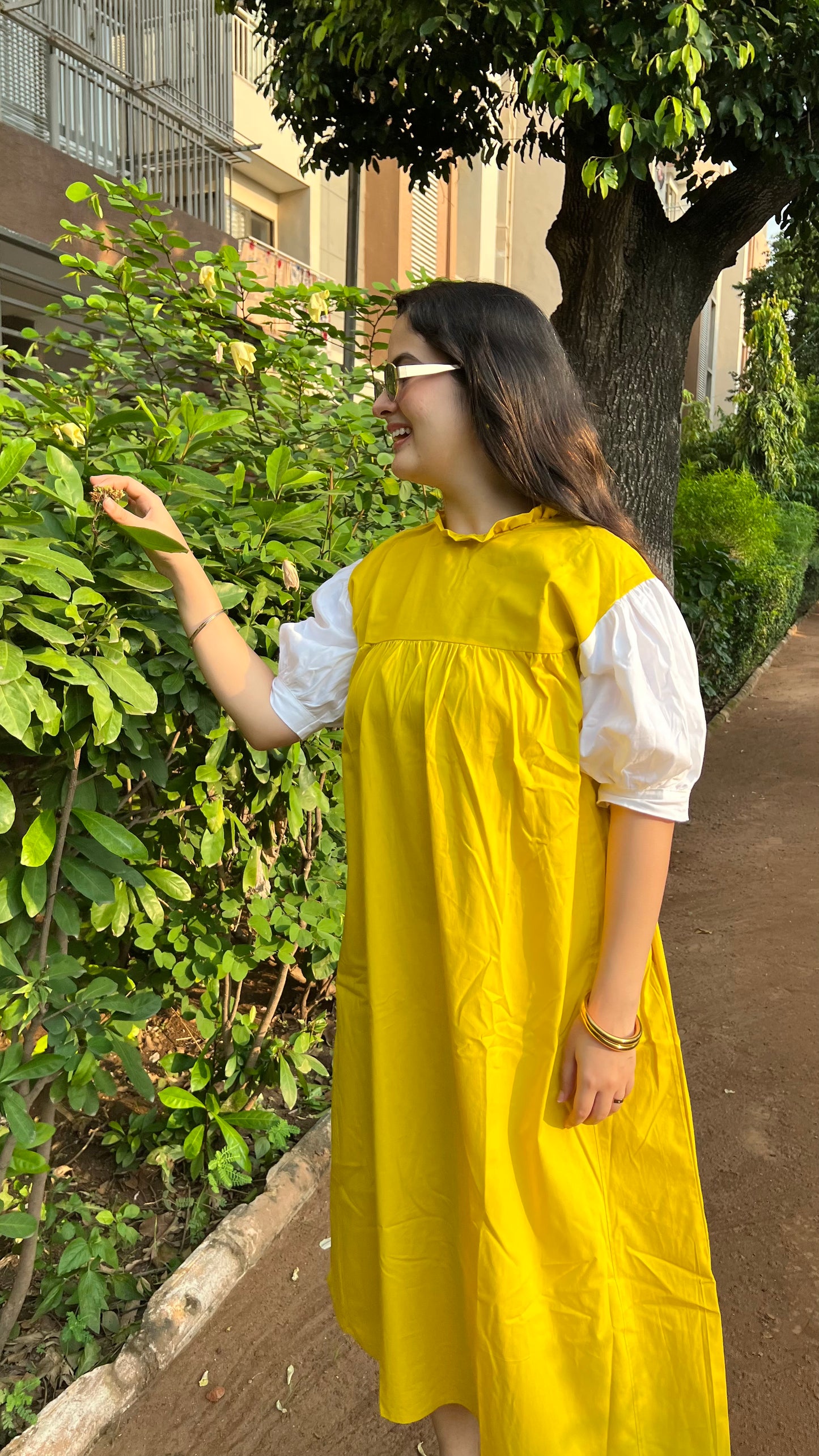 Yellow Summer Maxi Dress