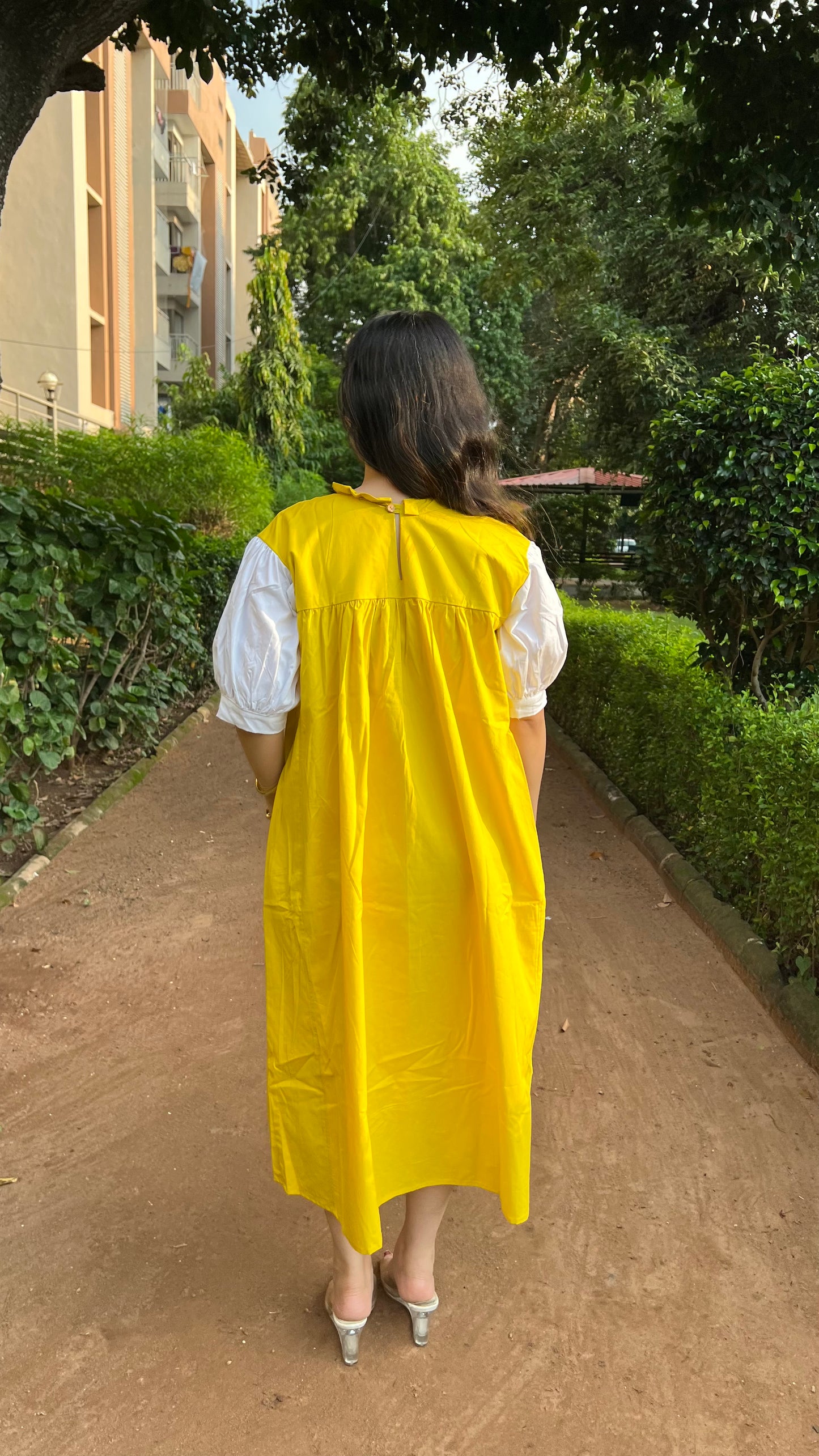 Yellow Summer Maxi Dress