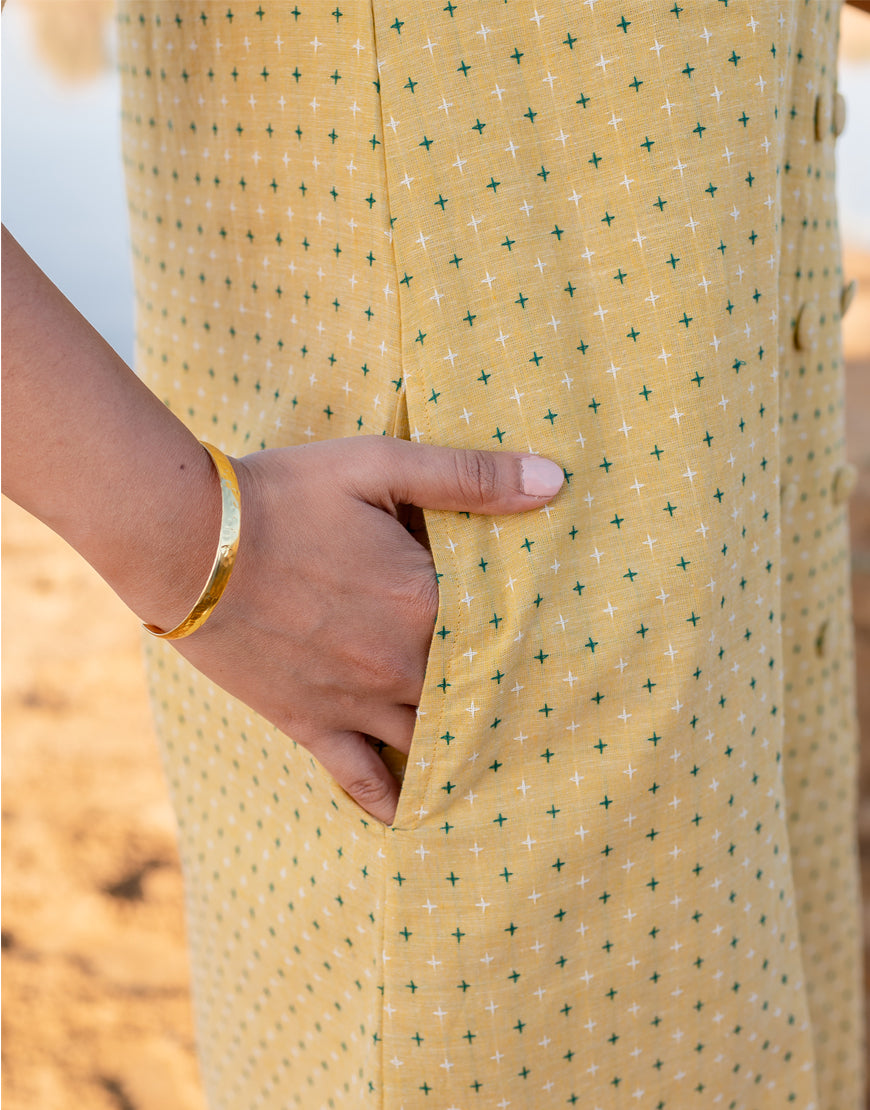 Yellowloom Collared Dress